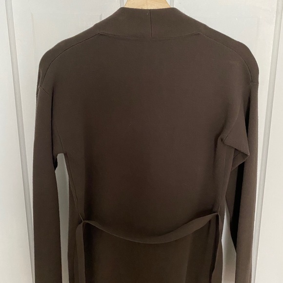 Babaton Ty Cardigan olive long cardigan - Picture 6 of 8